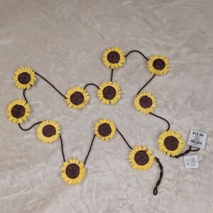 Sunflower Garland Decor